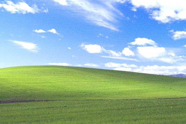 An Example image using the noise filter